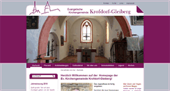 Desktop Screenshot of kirche-krofdorf-gleiberg.de